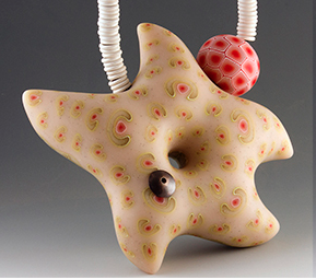 Link to polymer clay jewelry by Melanie West